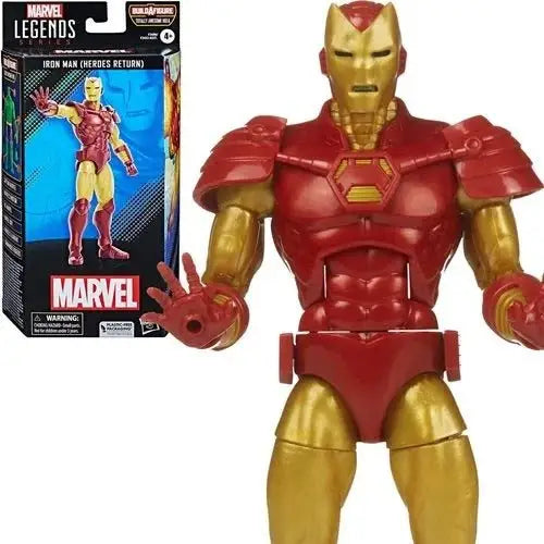 The Marvels Marvel Legends Collection 6-Inch Action Figures Wave 1 - Select Figure(s) - Iron Man (Heroes Reborn)