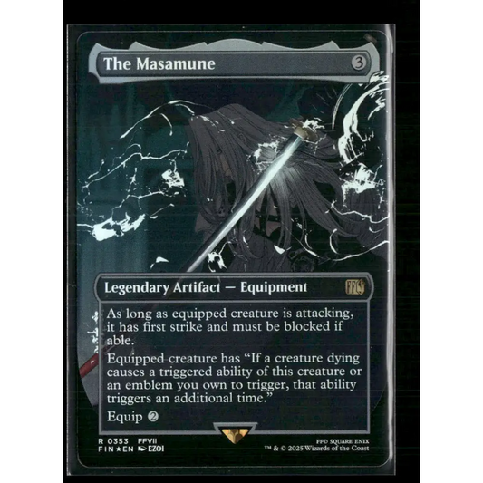 The Masamune (Borderless) FINAL FANTASY #353 Foil - Trading Card