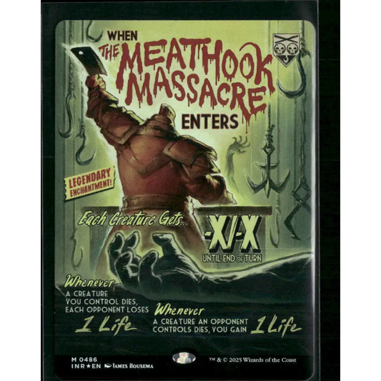 The Meathook Massacre (Showcase) Innistrad Remastered #486 - Trading Card