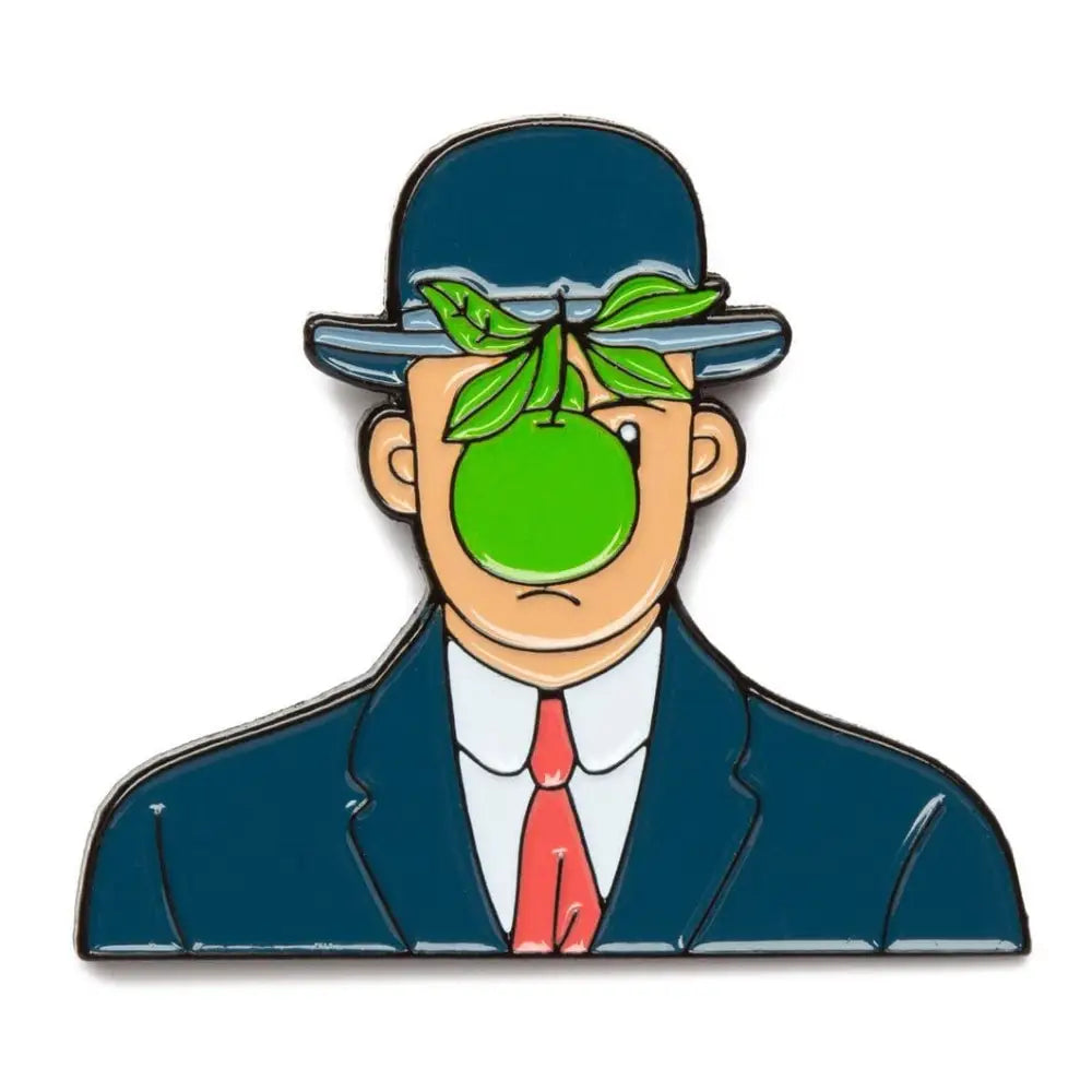 The Son of Man by Magritte Enamel Pin - Today is Art Day - Toys & Games