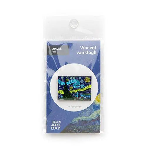 The Starry Night Enamel Pin - Today is Art Day - Toys & Games