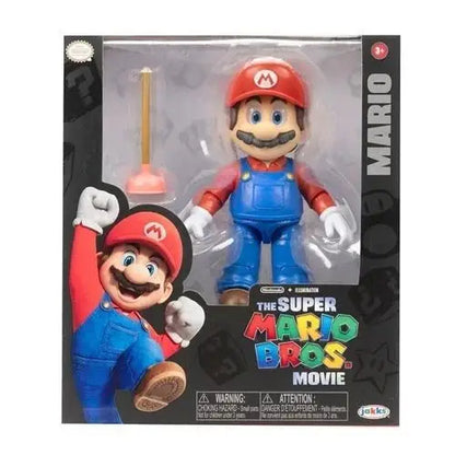 The Super Mario Bros. Movie 5-Inch - Select Figure(s) - Mario - Action Figure