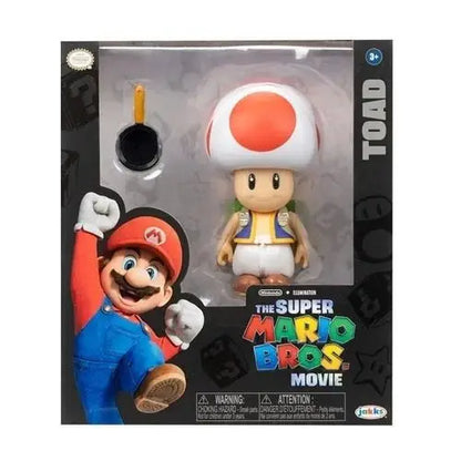 The Super Mario Bros. Movie 5-Inch - Select Figure(s) - Toad - Action Figure