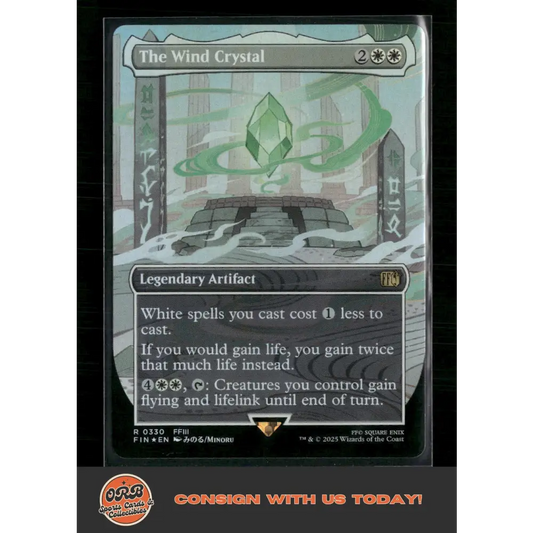 The Wind Crystal (Borderless) FINAL FANTASY #330 Foil - Trading Card