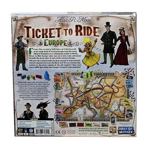 Ticket to Ride Europe - Toys & Games