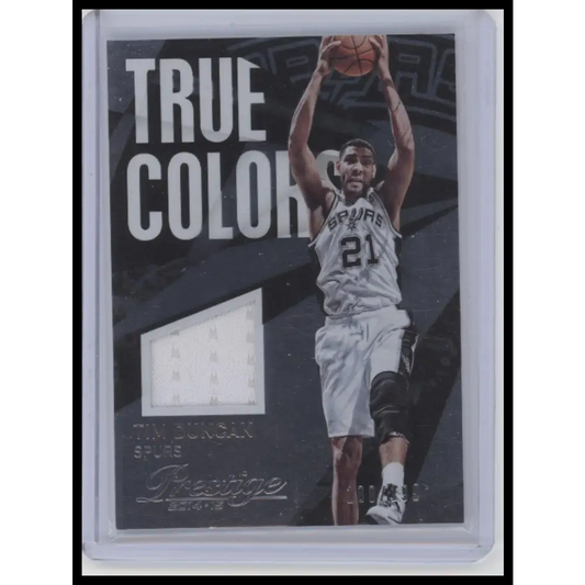 Tim Duncan 2014-15 Panini Prestige Plus #10 True Colors #/199