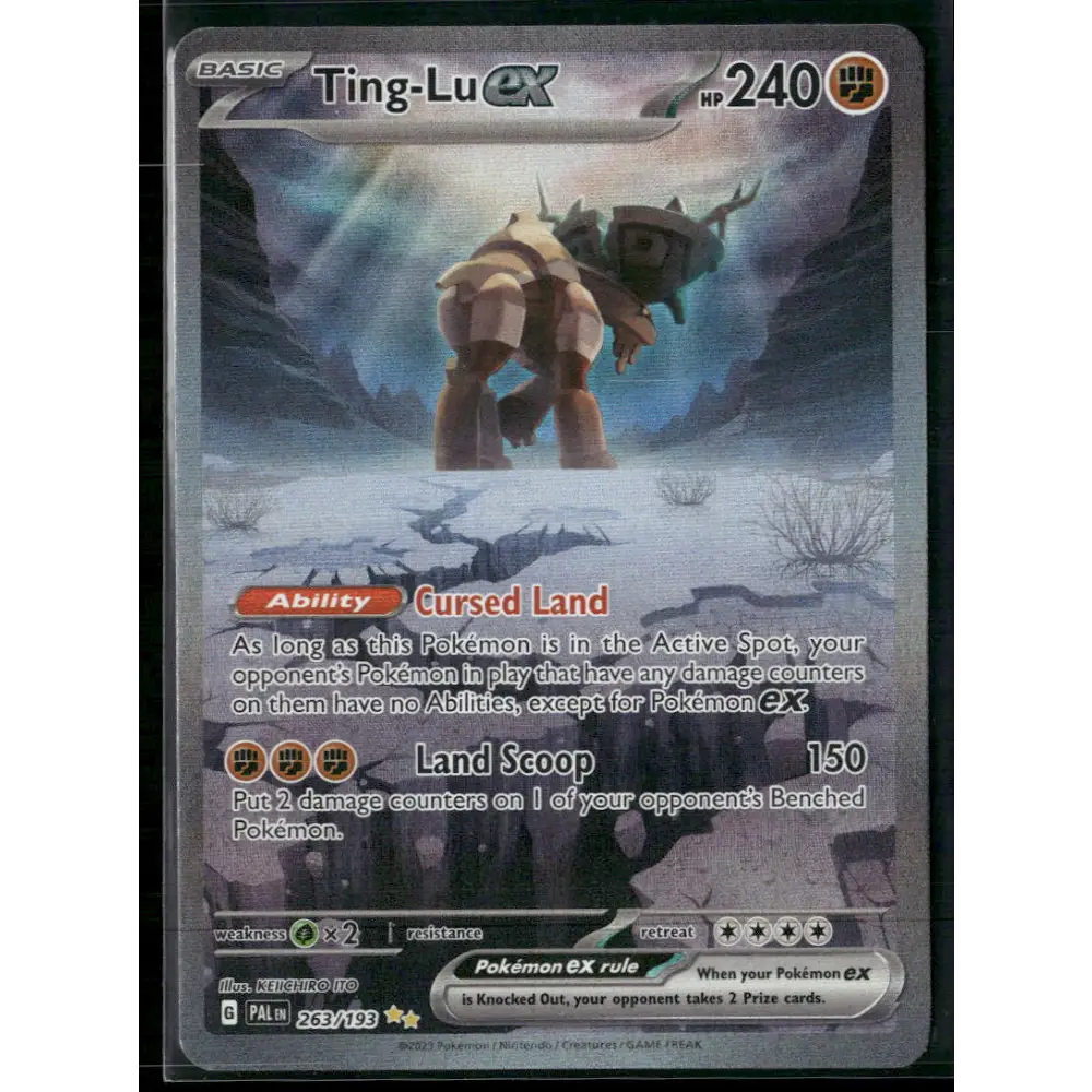 Ting-Lu ex SV02: Paldea Evolved #263/193 - Trading Card