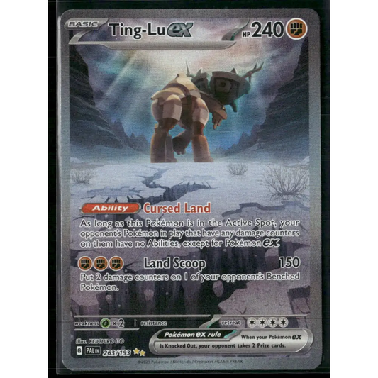 Ting-Lu ex SV02: Paldea Evolved #263/193 - Trading Card