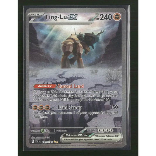 Ting-Lu ex SV02: Paldea Evolved #263/193 - Trading Card