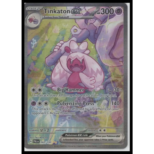 Tinkaton ex SV02: Paldea Evolved #262/193