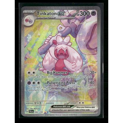Tinkaton ex SV02: Paldea Evolved #262/193 - Trading Card