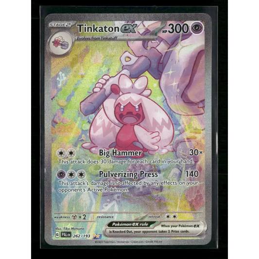 Tinkaton ex SV02: Paldea Evolved #262/193 - Trading Card