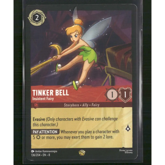 Tinker Bell Reign of Jafar #136/204 - Trading Card