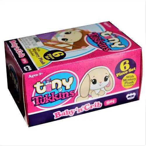 Tiny Tukkins Blind Pack - 6 piece set with Crib Accessories and a mystery Plush - Toys & Games