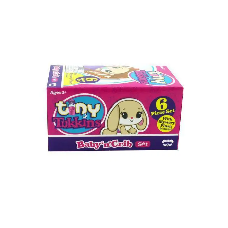 Tiny Tukkins Blind Pack - 6 piece set with Crib Accessories and a mystery Plush - Toys & Games