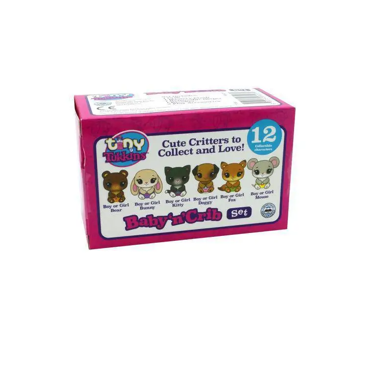 Tiny Tukkins Blind Pack - 6 piece set with Crib Accessories and a mystery Plush - Toys & Games