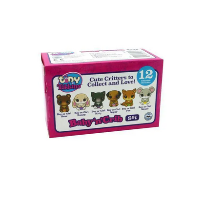 Tiny Tukkins Blind Pack - 6 piece set with Crib Accessories and a mystery Plush - Toys & Games