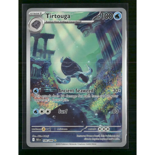 Tirtouga SV: Black Bolt #106/086 - Trading Card