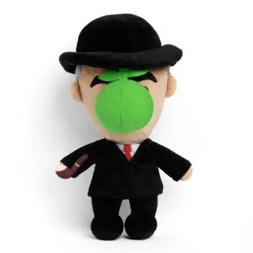 Today is Art Day - Famous Artist 10-Inch Plush - Select Figure(s) - Rene Magritte - The Son of Man - Toys & Games