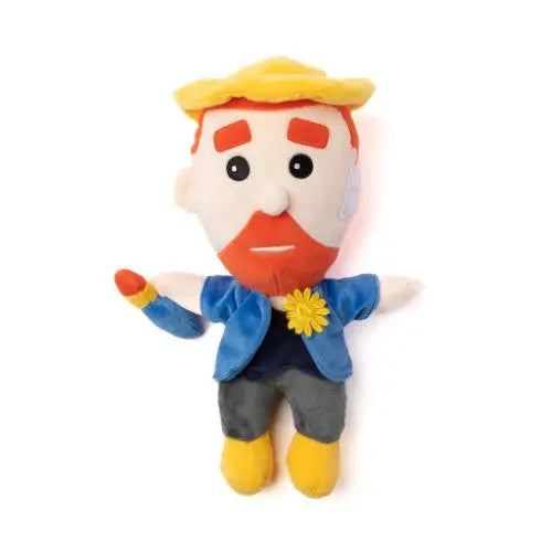 Today is Art Day - Famous Artist 10-Inch Plush - Select Figure(s) - Vincent Van Gogh - Toys & Games