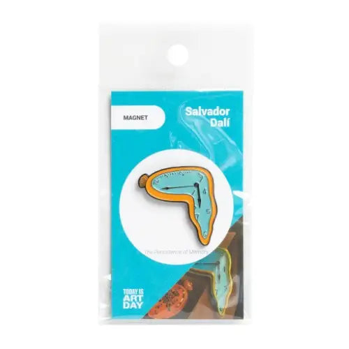 Today is Art Day - Famous Art Enamel Magnet - Select Piece(s) - Persistence of Memory - Dali - Toys & Games