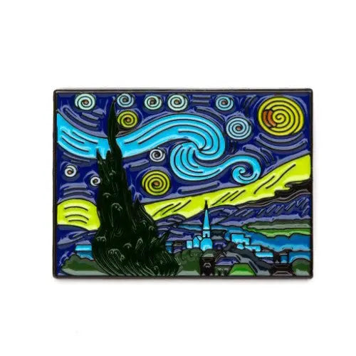 Today is Art Day - Famous Art Enamel Magnet - Select Piece(s) - Toys & Games