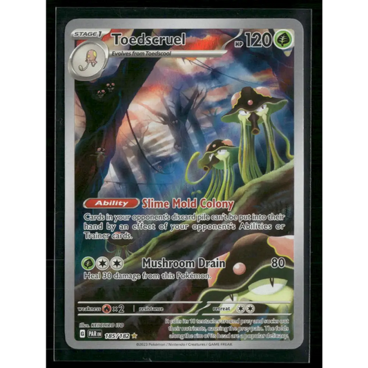 Toedscruel SV04: Paradox Rift #185/182 - Trading Card