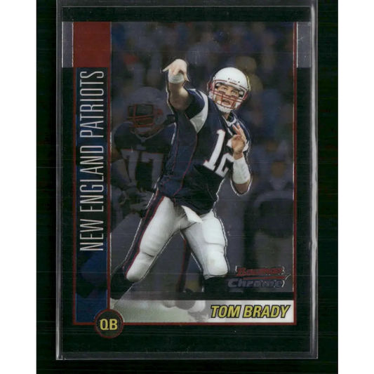 Tom Brady 2002 Bowman Chrome #99 - Trading Card