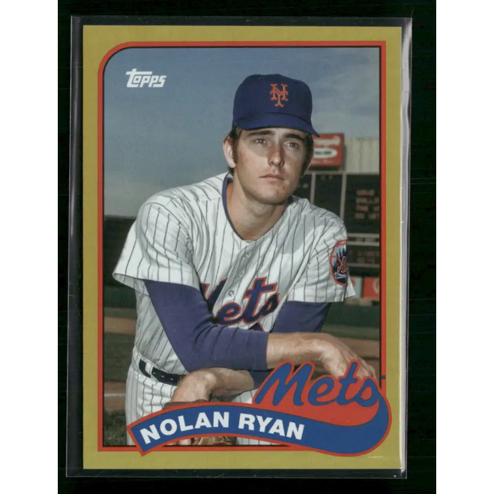 Tom Seaver / Nolan Ryan 2023 Topps 1989 Doubleheaders Gold Foil #/50 - Trading Card