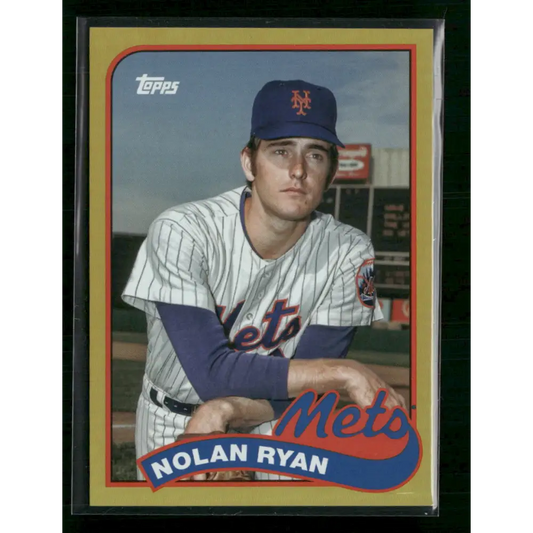 Tom Seaver / Nolan Ryan 2023 Topps 1989 Doubleheaders Gold Foil #/50 - Trading Card