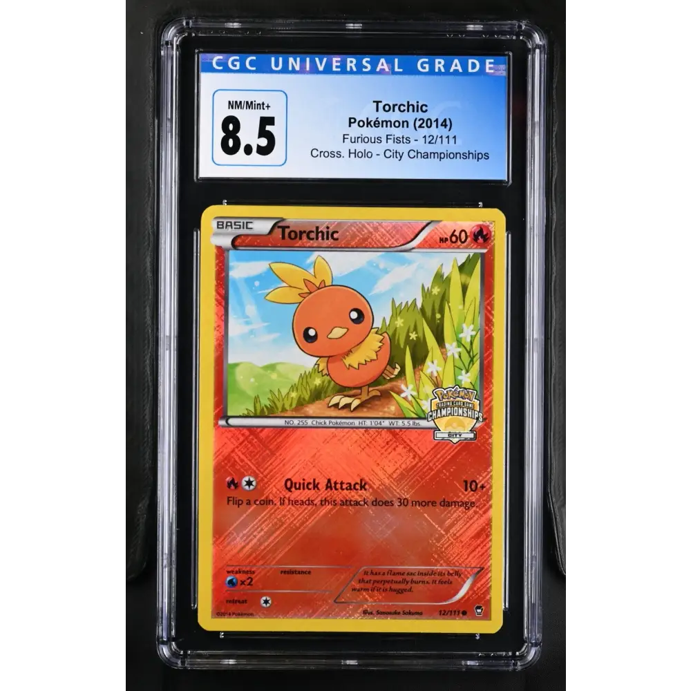 Torchic 2014 Furious Fists #12/111 CGC 8.5 - Graded Trading Card
