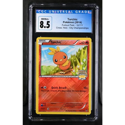 Torchic 2014 Furious Fists #12/111 CGC 8.5 - Graded Trading Card