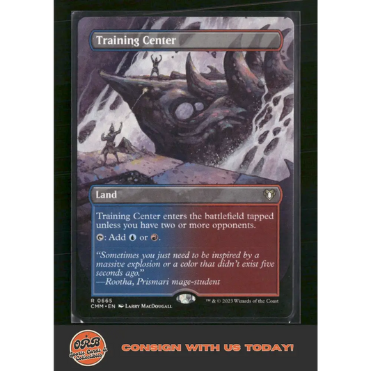 Training Center (Borderless) Commander Masters #665 - Trading Card