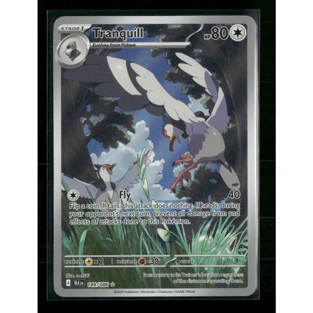 Tranquill SV: Black Bolt #149/086 - Trading Card
