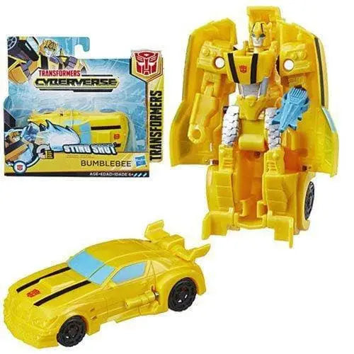 Transformers Cyberverse Action Attackers 1-Step Changer - Select Figure(s) - Bumblebee - Toys & Games