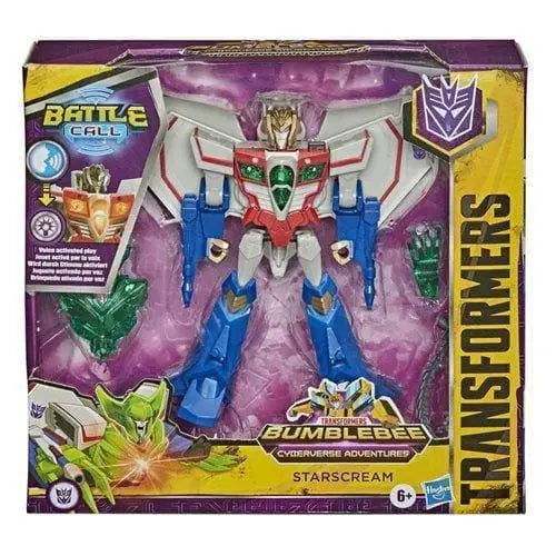 Transformers Cyberverse Battle Call Trooper - Select Figure(s) - Starscream - Action & Toy Figures