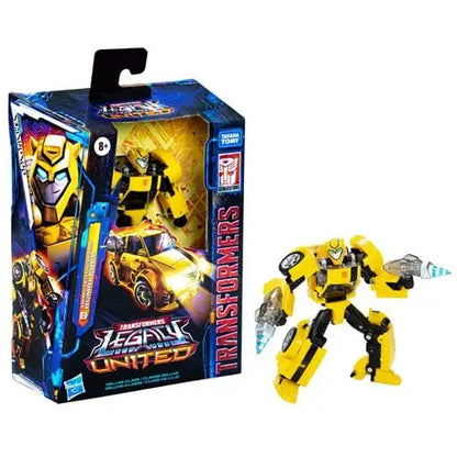 Transformers Generations Legacy Deluxe - Select Figure(s) - Animated Universe Bumblebee - Action Figure
