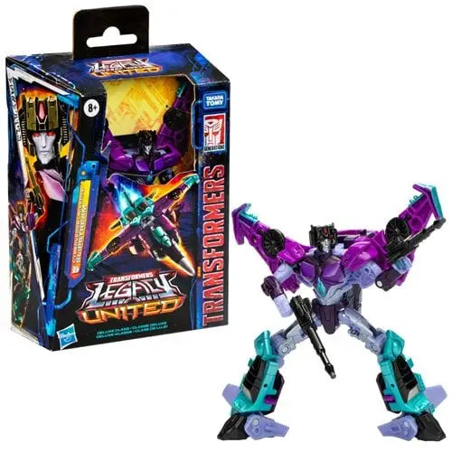 Transformers Generations Legacy Deluxe - Select Figure(s) - Cyberverse Universe Slipstream - Action Figure