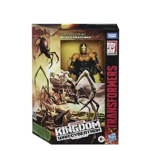 Transformers War for Cybertron Kingdom Deluxe - Select Figure(s) - Blackarachnia - Action & Toy Figures
