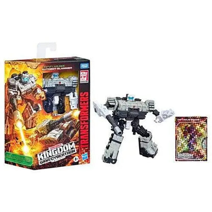 Transformers War for Cybertron Kingdom Deluxe - Select Figure(s) - Slammer - Action & Toy Figures