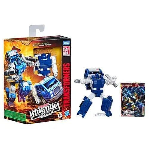 Transformers War for Cybertron Kingdom Deluxe - Select Figure(s) - Pipes - Action & Toy Figures