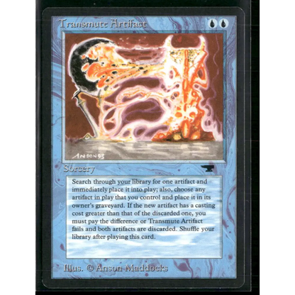 Transmute Artifact Antiquities # - Trading Card