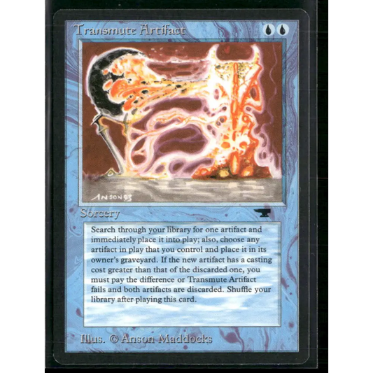 Transmute Artifact Antiquities # - Trading Card