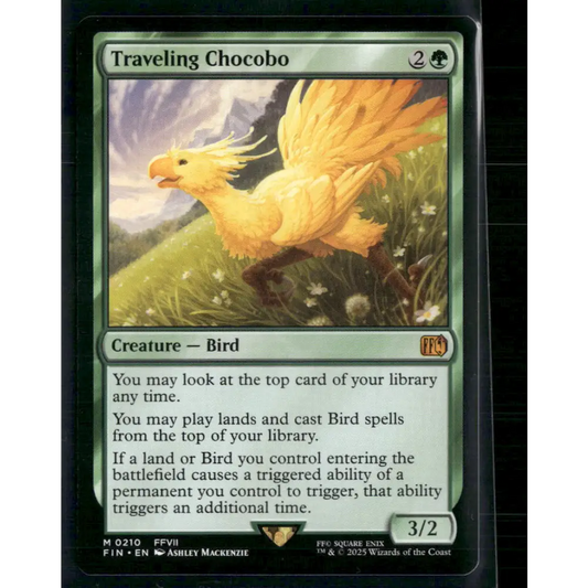 Traveling Chocobo FINAL FANTASY #210 - Trading Card