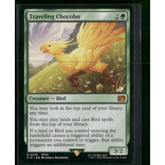 Traveling Chocobo FINAL FANTASY #210 - Trading Card