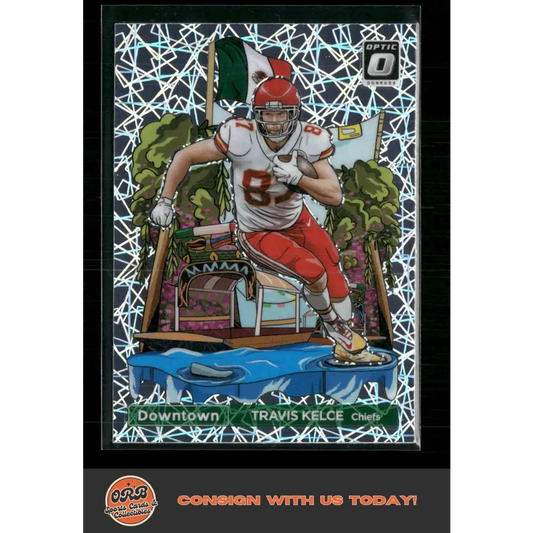 Travis Kelce 2024 Donruss #7 Downtown! - Trading Card