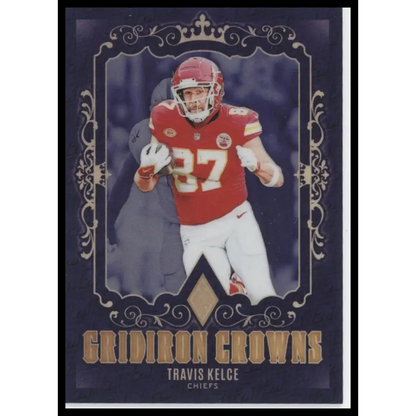 Travis Kelce 2024 Panini Phoenix #GC-TKE Gridiron Crowns