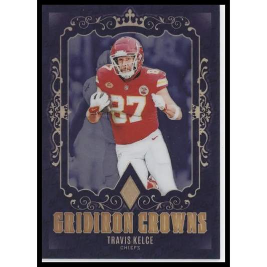 Travis Kelce 2024 Panini Phoenix #GC-TKE Gridiron Crowns
