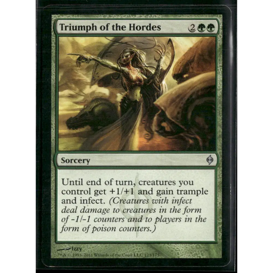 Triumph of the Hordes New Phyrexia #123 - Trading Card