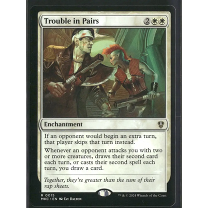 Trouble in Pairs Commander: Murders at Karlov Manor #15 - Trading Card